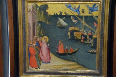 Ambrogio Lorenzetti - St Nicholas frees Myra from Famine (1327-32) - Uffizi Gallery, Florence - 7300