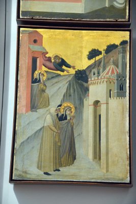 Pietro Lorenzetti - Detail of the Altarpiece of the Blessed Humility (1340) - Uffizi Gallery, Florence - 7304