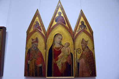 Ambrogio Lorenzetti - Madonna and Child (1332) - Uffizi Gallery, Florence - 7307