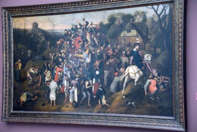 D'après Pieter Brueghel I - Le vin de la St Martin - 2624