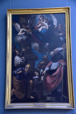 il Guercino (1591-1666) - Giuseppe Gaetano Righetti (?) présenté à la Vierge - 2659