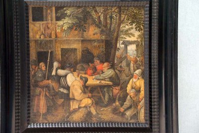 Roelandt Savery - Paysans attablés (1608?) - 2711