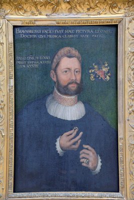 Suiveur de Lucas Cranach I, XVIe siècle - Portrait du médecin Léon Braunsberg - 2808