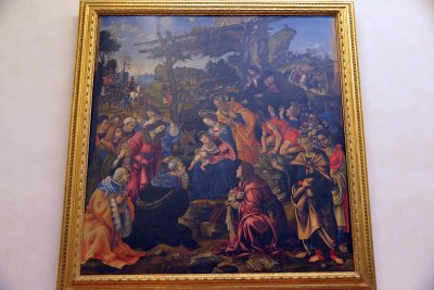 Filippino Lippi - Adoration of the Magi (1496) - Uffizi Gallery, Florence - 7420