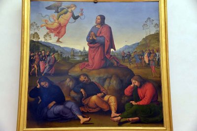 il Perugino - Agony in the Garden (1482-1492)  - Uffizi Gallery, Florence - 7583