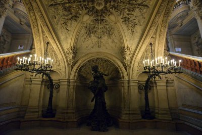 Grand escalier central, Opéra Garnier - 9554