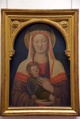 Jacopo Bellini - Madonna and Child (1450) - Uffizi Gallery, Florence - 7672