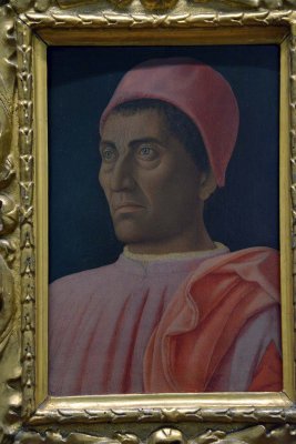 Andrea Mantegna - Portrait of Cardinal Carlo de'Medici (1460) - Uffizi Gallery, Florence - 7676