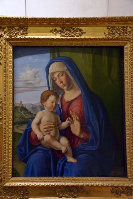 Cima da Conegliano - Madonna and Child (1504) - Uffizi Gallery, Florence - 7699
