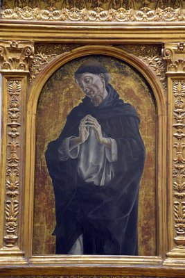 Cosm Tura - Saint Dominic (1480) - Uffizi Gallery, Florence - 7709