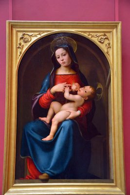 Giuliano Bugiardini - Madonna and Child (Madonna of the Milk), 1518 - Uffizi Gallery, Florence - 7769