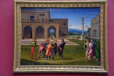 Francesco Granacci - Joseph being taken to prison (1515) - Uffizi Gallery, Florence - 7774