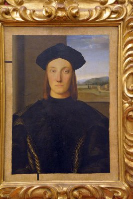 Raffaello Sanzio - Portrait of Guidobaldo da Montefeltro (1504-1506) - Uffizi Gallery, Florence - 7895