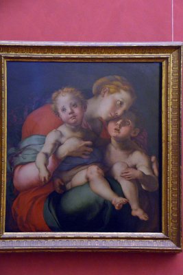 Pontormo - Madonna and Child with Young St John (1527-1528) - Uffizi Gallery, Florence - 7873