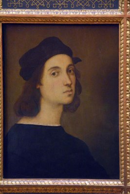 Raffaello Sanzio - Self-portrait (1506) - Uffizi Gallery, Florence - 7904