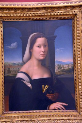 Ridolfo Ghirlandaio - Portrait of a Woman (the Nun), 1510 - Uffizi Gallery, Florence - 7906
