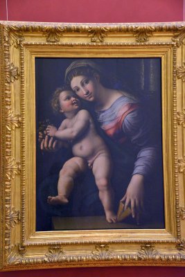 Giulio Romano - Madonna and Child (1520-1522) - Uffizi Gallery, Florence - 7925
