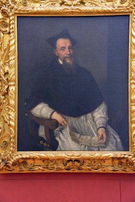Tiziano Vecellio - Portrait of Bishop Ludovico Beccadelli (1552) - Uffizi Gallery, Florence - 7961