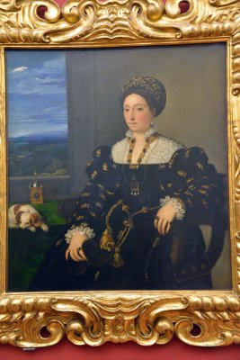 Tiziano Vecellio - Portrait of Eleonora Gonzaga (1536-1537) - Uffizi Gallery, Florence - 7966
