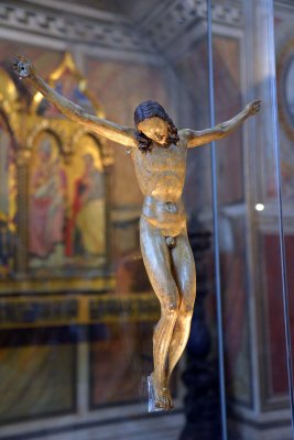 Attributed to Michelangelo - Crucifix (1495) - Bargello National Museum - Florence - 8062