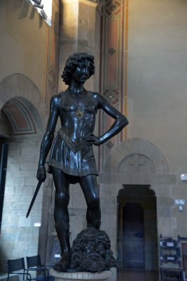 Andrea del Verocchio - David (1466-1469) - Bargello National Museum - Florence - 8085