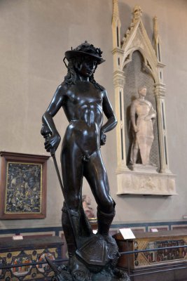 Donatello - David (1440) - Bargello National Museum - Florence - 8088
