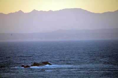 Corsica seen from Santa Teresa di Gallura - Sardinia - 3674