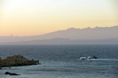 Corsica seen from Santa Teresa di Gallura - Sardinia - 3676