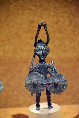 Nuragic bronze from Abini Village (Nuoro Province of Sardinia), app. 10th-7th century B.C. - 4152