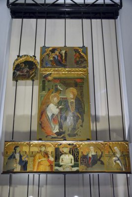 Polyptych of the Annunciation (around 1410) - Joan Mates - From S. Francesco di Stampace Church, Cagliari - 4233