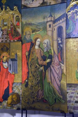 Polyptych of the Visitation (15th - 16th century) - Joan Barcelo - From S. Francesco di Stampace Church, Cagliari - 4241
