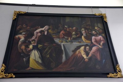 La Cena a casa del Fariseo - Giulio Carpioni (1613-1679) - 4316