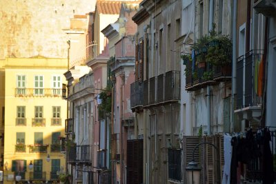 Via Azuni, Cagliari, Sardinia - 4504