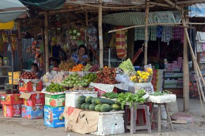 Dua Do (Red Coconut) Market, Nhi Long village, Tr Vinh - 6603