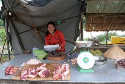 Dua Do (Red Coconut) Market, Nhi Long village, Tr Vinh - 6605