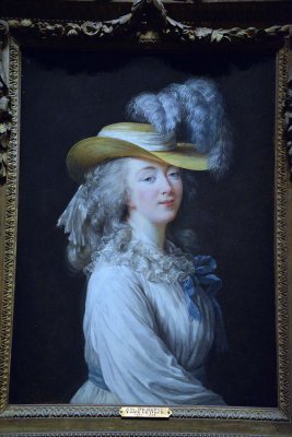 Jeanne Bcu, comtesse du Barry, en gaulle avec un chapeau de paille (1781) - 5158