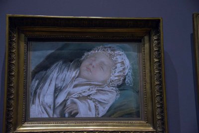 Eugne de Montesquiou-Fezensac,  lge de 5 mois, endormi sur un coussin (1783) - 5205