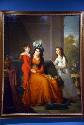 La comtesse Ekaterina Sergueievna Samoilova avec ses enfants (1797) - 5291
