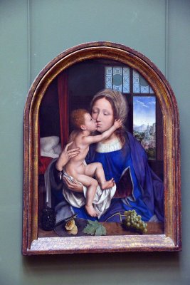 Quentin Metsys (1465-1530) - La Vierge et l'Enfant - 8653