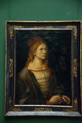 Albrecht Durer - Portrait de l'artiste (1493) - 8670