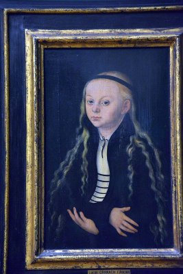 Lucas Cranach l'Ancien (1472-1553) - Portrait de Magdalena Luther - 8672