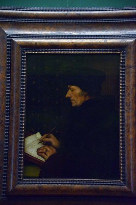 Hans Holbein le Jeune - Erasme crivant (1523) - 8680