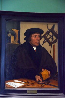 Hans Holbein le Jeune - Nicolaus Kratzer, astronome (1528) - 8682