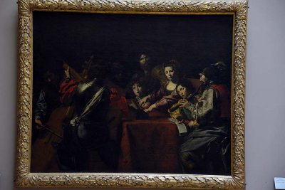 Valentin de Boulogne, dit Le Valentin - Un concert (vers 1628-1630) - 8713