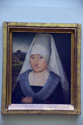 Hans Memling (1435-1494) - Portrait d'une femme ge - 8736