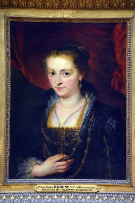 Petrus Paulus Rubens - Portrait en buste d'une dame (1620-1625) - 8752