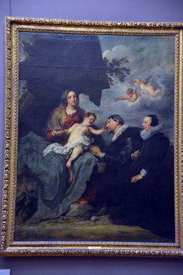 Antoon van Dyck - La Vierge aux donateurs (1630) - 8775