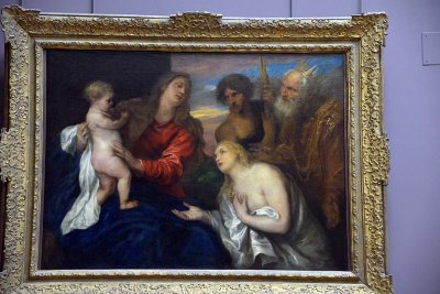 Antoon van Dyck - La Vierge, l'Enfant Jsus et les trois repentants (1627-1632) - 8806