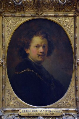 Rembrandt -Portrait de l'artiste tte nue (1633) - 8840