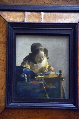 Johannes ou Jan Vermeer - La Dentellire (1669-1670) -  8922
